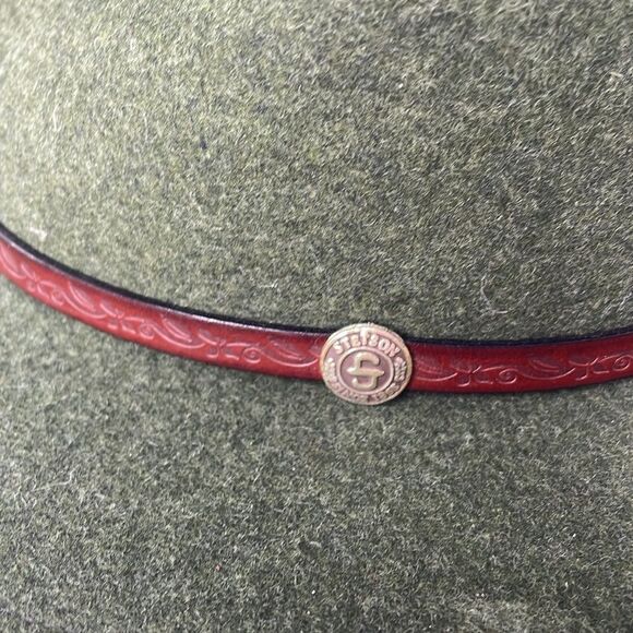 Stetson olive green wool Cromwell hat NWOT - Picture 4 of 10